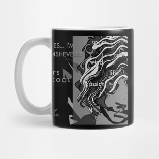 DISHEVELED GREY Mug